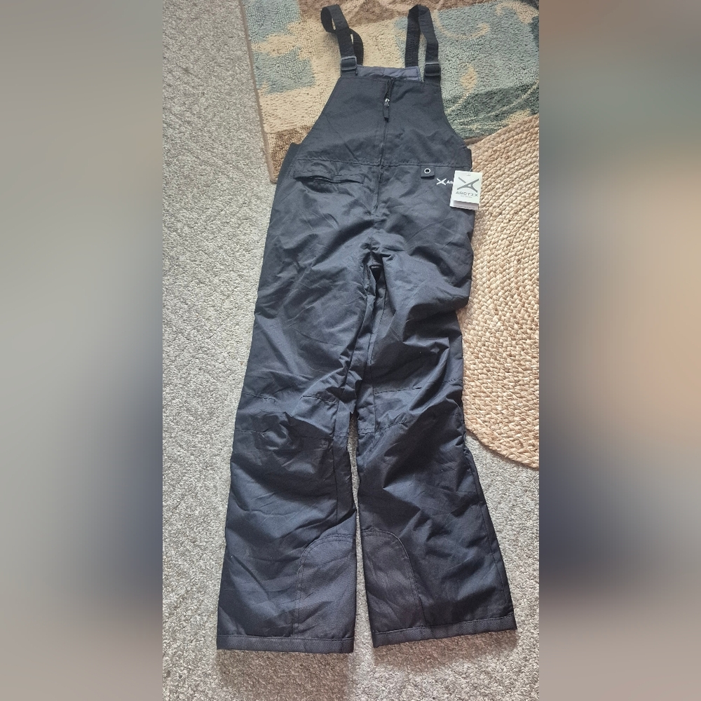 Arctix Black Snow Bib Overalls KIDS SZ.L NWT